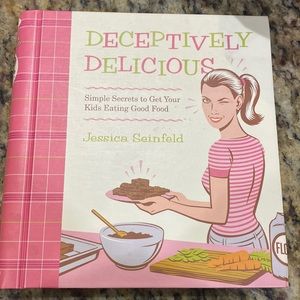 Deceptively delicious recipe book by Jessica Seinfeld